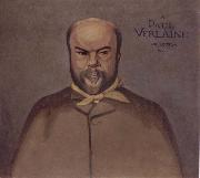 Felix Vallotton Portrait decoratif of Paul Verlaine oil painting on canvas
